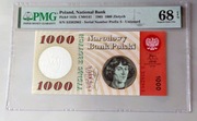 1000 zł 1965 PMG 68 
