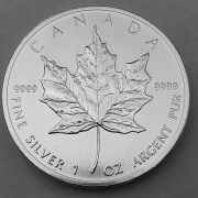 Moneta Liść Klonu 1 Oz Ag 9999 5 CAD rok 2013