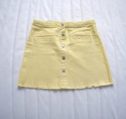 Zara spódniczka mini jeansowa rozm 164