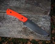 PROMOCJA! Nóż "Camper Orange" Ręcznie Robiony Bushcraft Custom Knifemaking