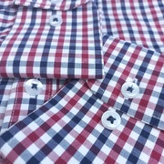 kolorowa w kratkę męska koszula Marks&Spencer tailored fit