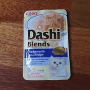 INABA Dashi Blends Karma Mokra Dla Kota Zupka Kurczak i Tuńczyk 40g