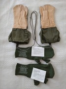 rękawice zimowe US army + ocieplacze rękawiczki medium