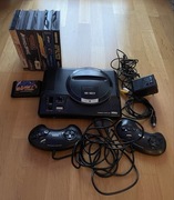 Sega Mega Drive komplet + 7 gier