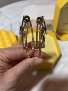 Swarovski Kolczyki Kreole Hyperbola