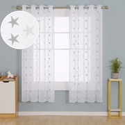 Zasłony woalowe Deconovo z oczkami