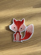 Naprasowanka aplikacja haftowana lis lisek fox