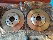 RIDEX 82B0252 Tarcza hamulcowa tył komplet