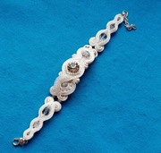 Bransoletka sutasz IVORY z kryształami