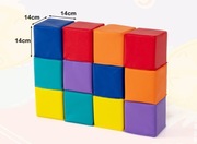 12 szt klocki piankowe dla dzieci FH10107CL