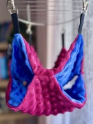 Hamak dla szczura/ chomika podwójny 25x25 miękkie legowisko do klatki Minky