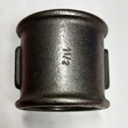 Mufa czarna żeliwna 1.5" z Zawiercia