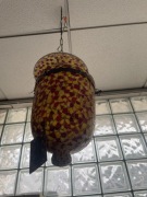 Lampa wiszącą kolorowa orientalna