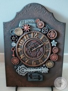Steampunkowy panel dekoracyjny