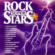Rock Super Stars Vol.2 ,,,CD EX+ s439 David Bowie Roxette Marillion Genesis