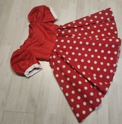 strój biedronki sukienka grochy biedronka myszka mini 1859