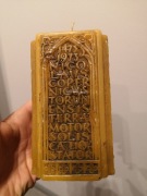 1973 ŚWIECA Kopernikańska Kopernik Toruń Thorn pocztowka lichtarz ryngraf  