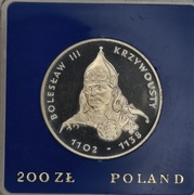 200 złotych 1982 rok Bolesław Krzywousty 