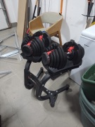 ZESTAW SR80 SZTANGIELKI REGULOWANE (2 SZT.) + STR10 PRO STOJAK HMS