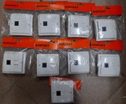 Gniazda telefoniczne RJ11 podtynkowe firmy Kontakt