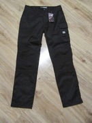 WENAAS czarne damskie spodnie robocze elastyczne wstawki NOWE _ 38