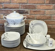 PROMOCJA  369  zł  Zestaw obiadowy na 12 osób VC460, 43 elementy