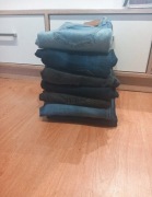 7 par spodni damskich w tym męskie 