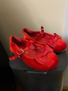 Baleriny dziecięce roz. 26 aksamit jak nowe. 51015