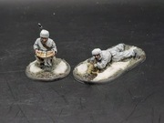 Bolt Action Soviet Sniper team pomalowane