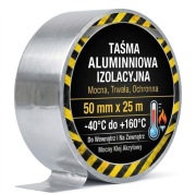 Aluminiowa taśma klejąca samoprzylepna odporna na temperatury