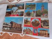 eisenach, finsterwalge, frankfurt/oder, fussen / niemcy - 4 kartki