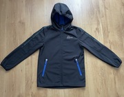 KURTKA CHŁOPIĘCA SOFTSHELL CZARNA 146
