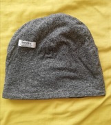 czapka zimowa Bershka narciarska dwustronna szara + czarna