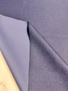 Materiał tkanina ścinek granatowy elegancki dekoracyjny