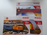 4 katalogi kolejek PIKO skala G