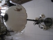 Żyrandol i lampę stojącą komplet italux Segowia