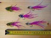 Muchy, streamery okoniowe zestaw