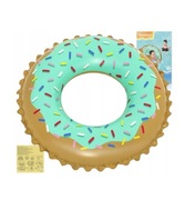 DUŻE KOŁO DMUCHANE PĄCZEK ROGAL DONUT PLAŻĘ BASEN DO PŁYWANIA BESTWAY 36300