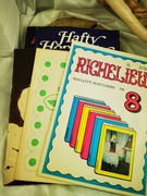Haft richelieu,hafty Honoraty oraz inne