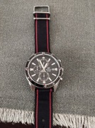 Zegarek Casio na pasku materiałowym 