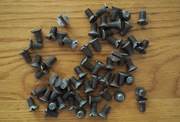 Śruby stożkowe 60 sztuk 