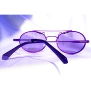 Okulary Polaroid PLD8094S 83VA2 fioletowe lenonki hipster boho sunglasses