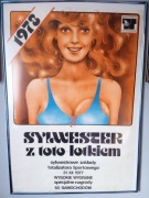 Plakat reklamowy - Totalizator Sportowy - 1977- proj. Rafał Olbiński