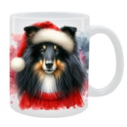 KUBEK Z PSEM Owczarek szkocki Collie - PREZENT, PERSONALIZOW, 24HWYS