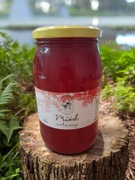 Miód malinowy 1200g - Pasieka Puchacza