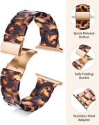 Upeak Resin zapasowy pasek pasuje do Apple Watch