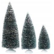 CHOINKI DEKORACYJNE ŚWIĄTECZNA DEKORACJA ZESTAW 3