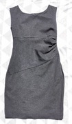 Riccovero sukienka biurowa szara rozm 38 40