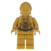 LEGO C-3PO Pearl Gold minifigurka 2010, oryginalna-kolekcjonerska