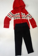 _Pumpkin_ Nowe spodnie ze bluzą-sweterkiem do przedszkola-R.104